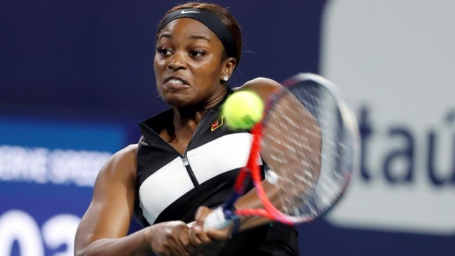 Sloane Stephens debutó con victoria sobre la española Sorribes en Charleston