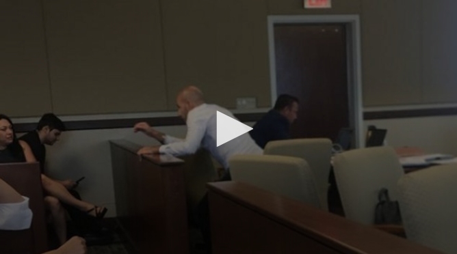 Así fue la agresión de Sergio Jadue al corresponsal de Cooperativa en Miami