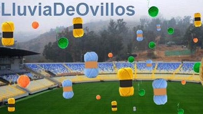 Agrupación convocó a una “lluvia de ovillos” solidaria para el duelo entre la UC y Everton