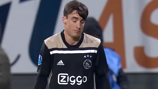 Argentino Nicolás Tagliafico anotó un increíble autogol en amplio triunfo de Ajax