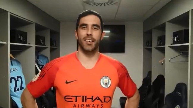 Claudio Bravo envió un saludo a los hinchas de Manchester City: Gracias por las buenas vibras