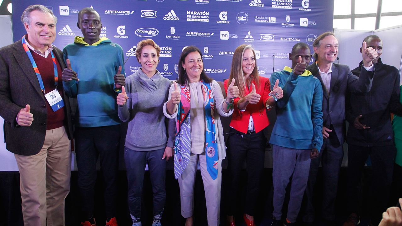 Autoridades realizaron el lanzamiento oficial del Maratón de Santiago 2019