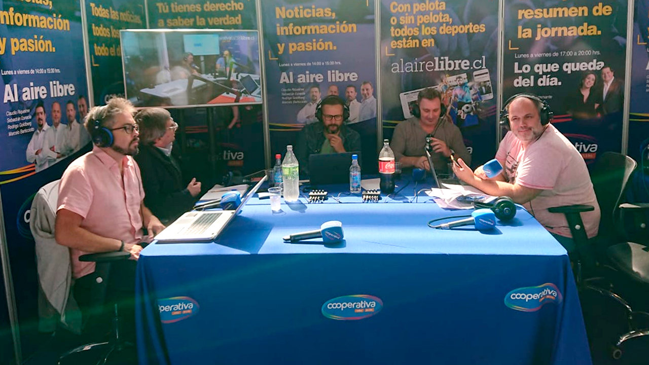 Al Aire Libre en Cooperativa y el entuerto de platas en Universidad de Chile