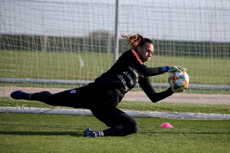 La última práctica de la Roja femenina previo al amistoso con Escocia