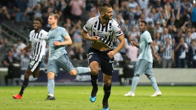 Monterrey apabulló a Sporting Kansas de Felipe Gutiérrez por la Concachampions
