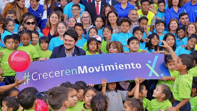 Gobierno lanzó programa “Crecer en Movimiento” para reducir sedentarismo infantil