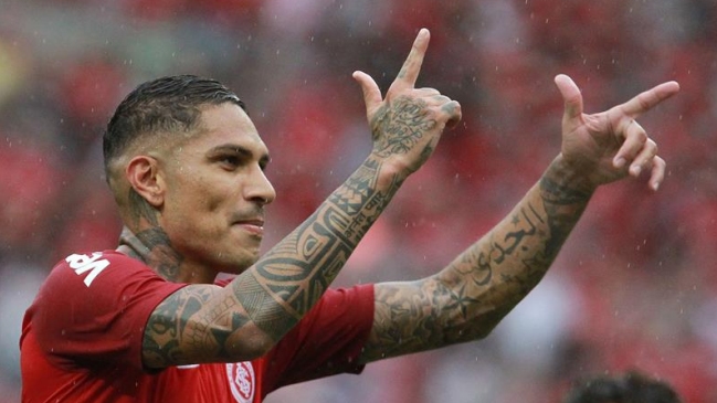 Inter de Porto Alegre venció a Caixas en Brasil con el reestreno goleador de Paolo Guerrero