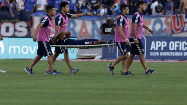 La U evaluará si suma un nuevo refuerzo por lesión de Augusto Barrios