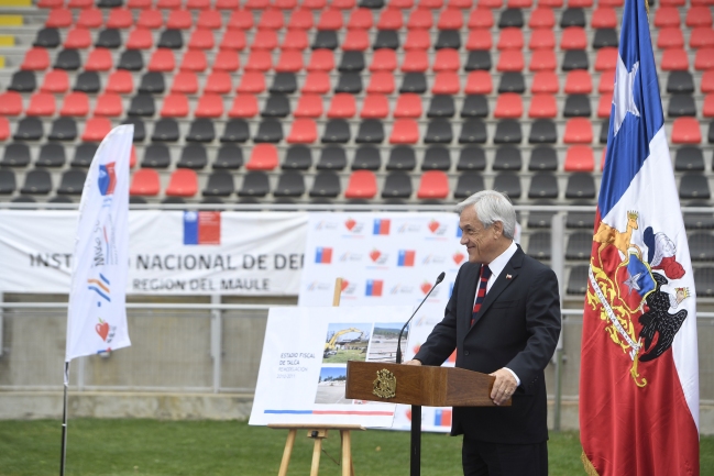 Así fue la reinauguración del Estadio Fiscal de Talca