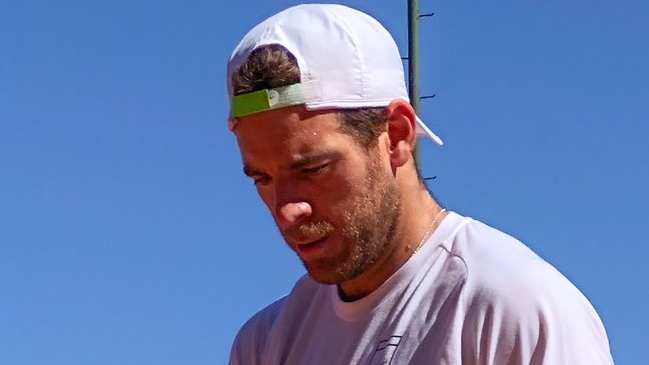 Juan Martín del Potro pasó examen de rodilla en Barcelona