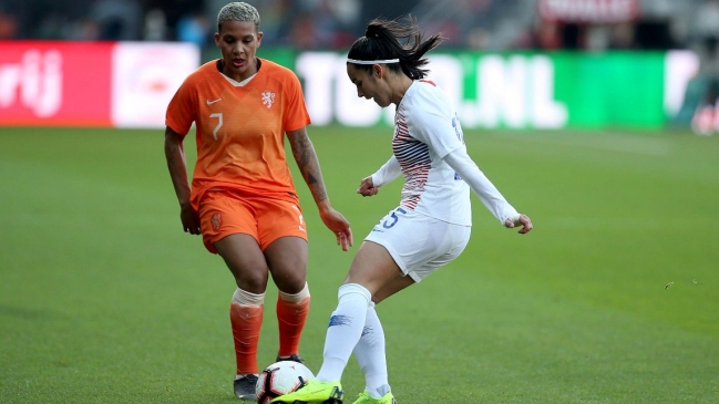 Holanda mostró sus credenciales y apabulló a la Roja femenina en duelo amistoso