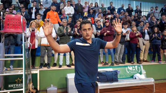 Nicolás Almagro se despidió del tenis al perder en Murcia su último partido individual
