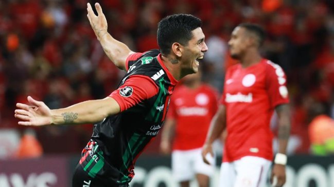 Fernández y Passerini ilusionaron a Palestino en su duelo con Inter de Porto Alegre