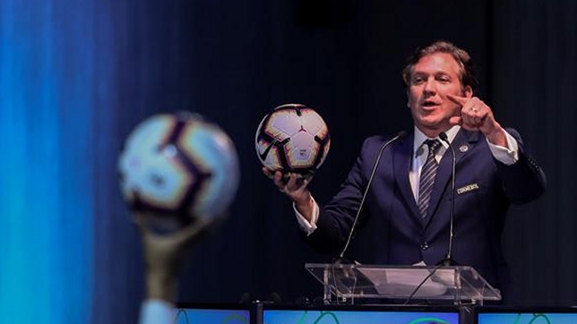 Presidente de Conmebol: Estábamos quebrados moralmente y hoy festejamos récords