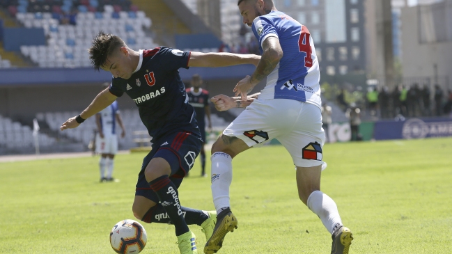 Nicolás Oroz es el nuevo dolor de cabeza en Universidad de Chile