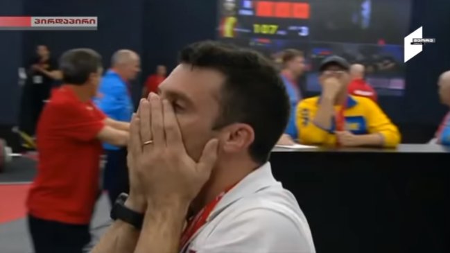 La escalofriante lesión que sufrió una pesista francesa en una competencia en Georgia