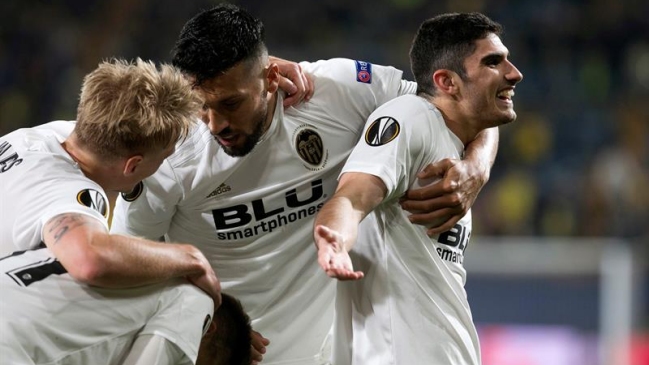 Valencia tumbó a Villareal y puso un pie en las semifinales de la Europa League