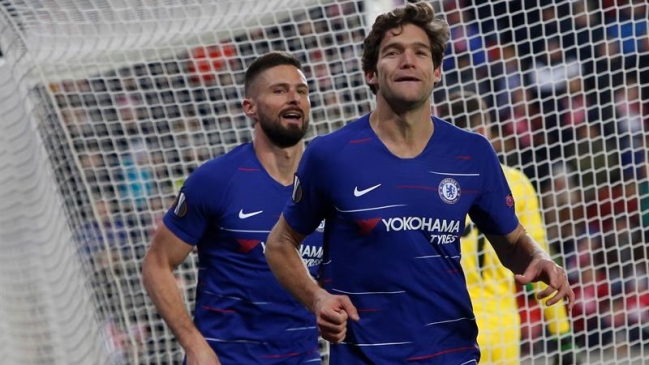 Chelsea se impuso sobre la hora ante Slavia Praga en los cuartos de final de la Europa League