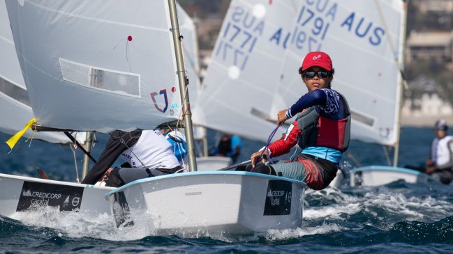 Este martes se define el Campeonato Sudamericano de Veleros Optimist en Algarrobo