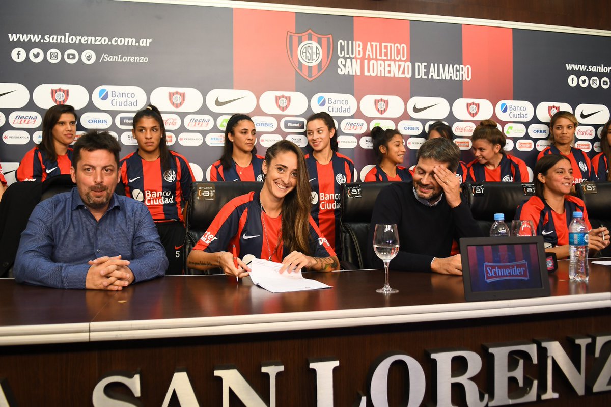 San Lorenzo lanzó el primer equipo femenino de fútbol profesional argentino