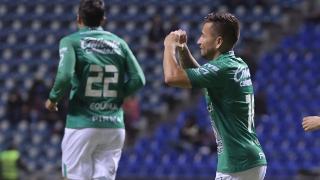 Jean Meneses brilló con una gran anotación en goleada del líder León sobre Puebla en México