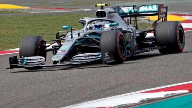 La grilla de salida del Gran Premio de China, la carrera número 1.000 en la Fórmula 1