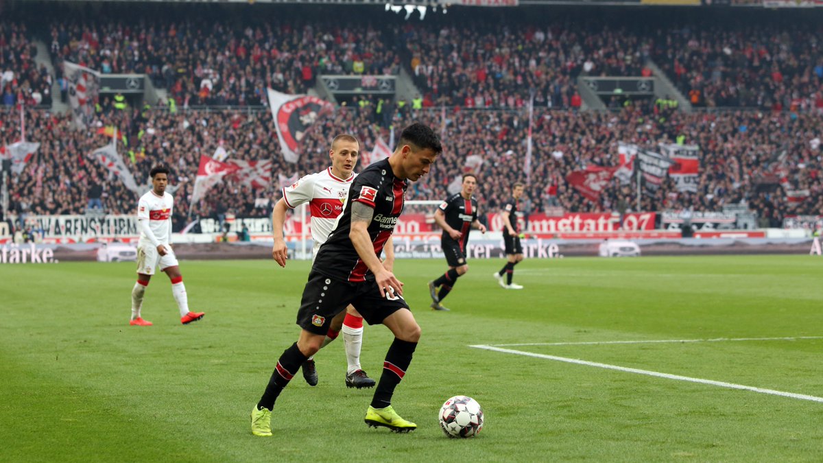 Charles Aránguiz fue titular en valioso triunfo de Bayer Leverkusen sobre Stuttgart