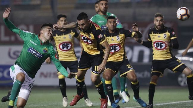 Osvaldo Bosso puso en ventaja a Audax Italiano sobre Coquimbo con un certero cabezazo