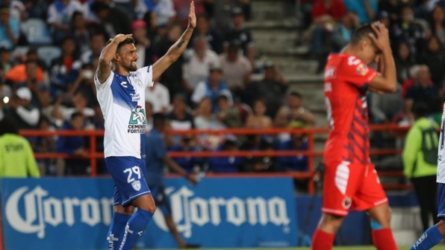 Bryan Carrasco sufrió en cancha la estrepitosa goleada de Pachuca sobre Veracruz