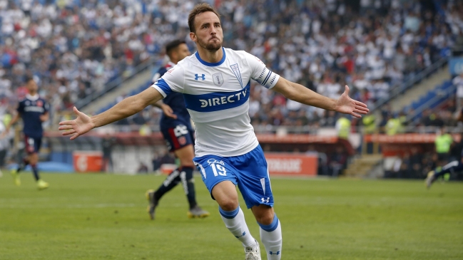 Universidad Católica golpeó a la U con un derechazo de “Chapita” Fuenzalida