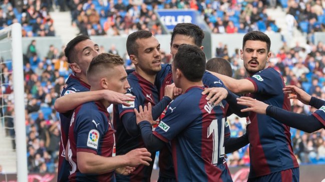 Fabián Orellana participó como titular en el empate de Eibar con Real Sociedad