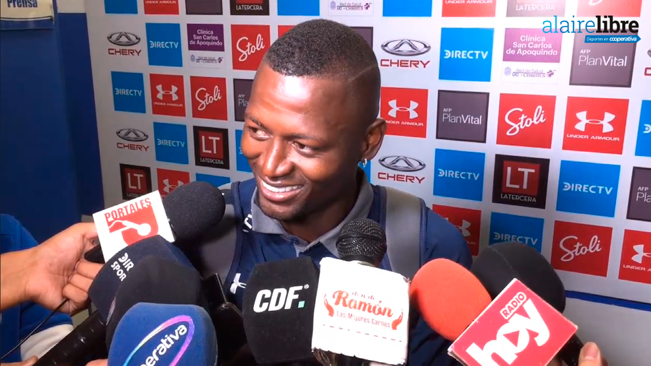 Duvier Riascos y su gol ante la U: Me tocó entrar y respondí