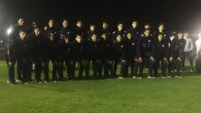 La Roja sub 17 fue recibida entre aplausos en “Juan Pinto Durán” por clasificación al Mundial