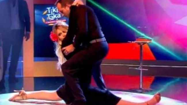 Wanda Nara quiso lucir sus atributos en el tango y nada le salió bien