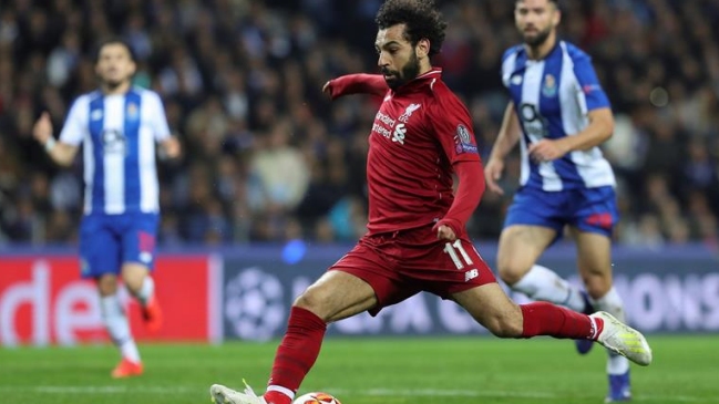 Mohamed Salah comandó victoria de Liverpool sobre FC Porto en la Champions League