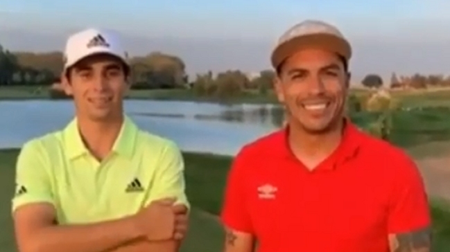 Niemann y Paredes se reunieron para promocionar el Abierto de Chile en Club Mapocho