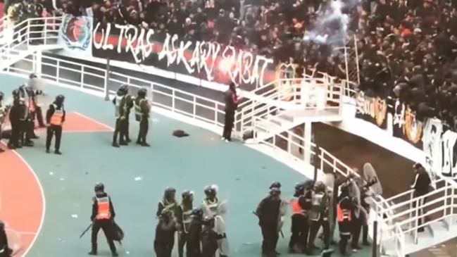 Más de treinta policías marroquíes fueron heridos en disputas con hinchas en Rabat