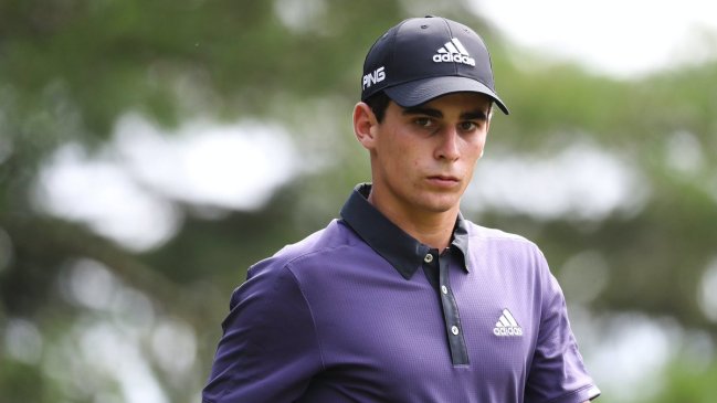 Joaquín Niemann tuvo gran debut en el Abierto de Chile y se ubicó segundo en la clasificación