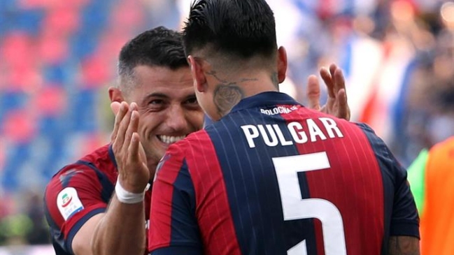 Erick Pulgar comandó con un golazo el triunfo de Bologna sobre Sampdoria en la Serie A