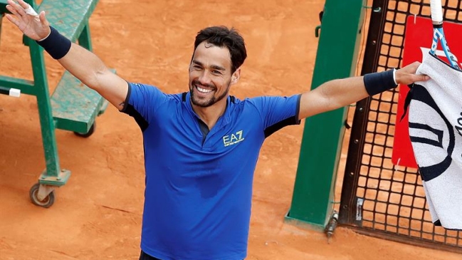 Fabio Fognini arrasó con Rafael Nadal y se instaló en la final del Masters de Montecarlo