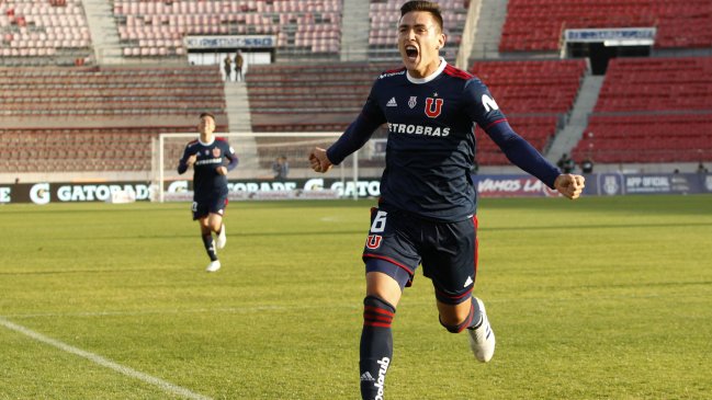 Matías Rodríguez fue letal con un zapatazo desde la medialuna ante Curicó