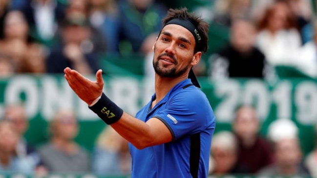 Fognini se bajó de Barcelona y cambia el eventual rival de Garin