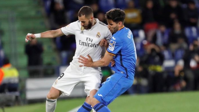 Real Madrid no pudo en su visita a Getafe en el cierre de una nueva fecha en España