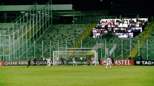 Así se armó la “barra virtual” que alentó a Palestino en su duelo ante River Plate