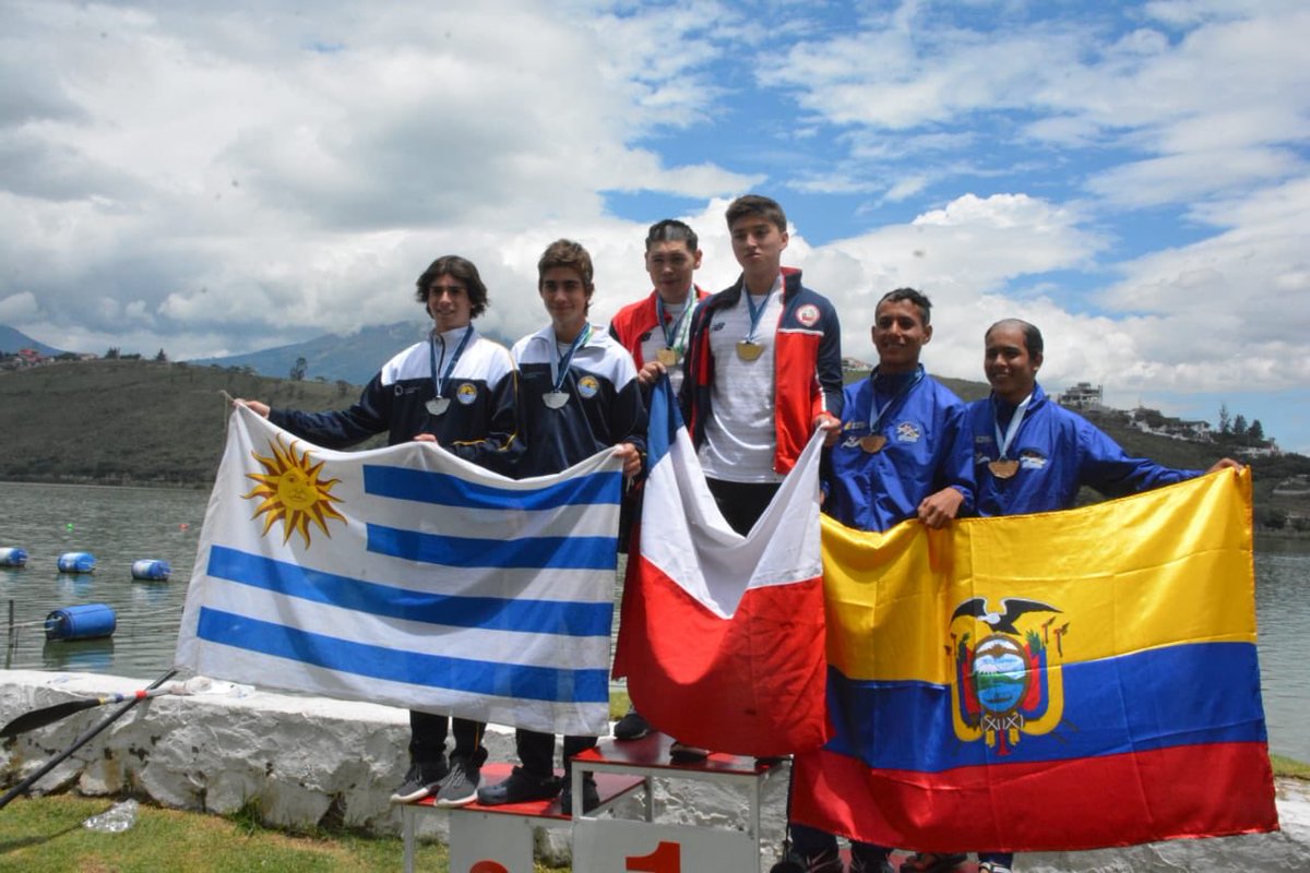 El Team Chile de canotaje brilló con 11 medallas de oro en Campeonato Sudamericano