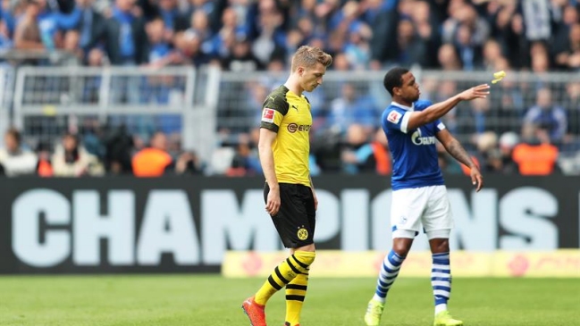 Borussia Dortmund cayó goleado ante Schalke y perdió la chance de quedar líder en Alemania