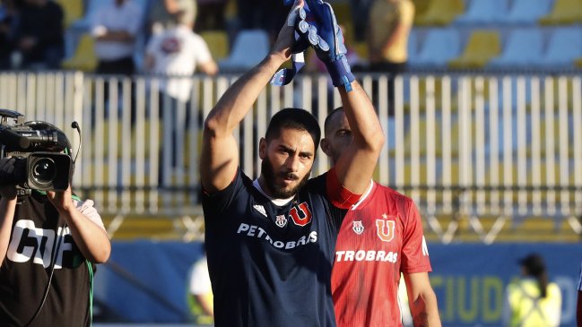 Johnny Herrera: En la U estamos bien, aunque suene absurdo