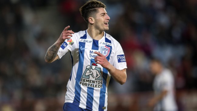 Angelo Sagal participó en el triunfo de Pachuca sobre Atlas por la liga mexicana