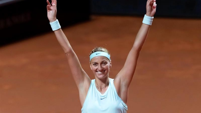 Petra Kvitova se coronó en el WTA de Stuttgart y se convirtió en la primera bicampeona del año