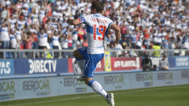 José Pedro Fuenzalida marcó con un derechazo para abrir el marcador en favor de la UC